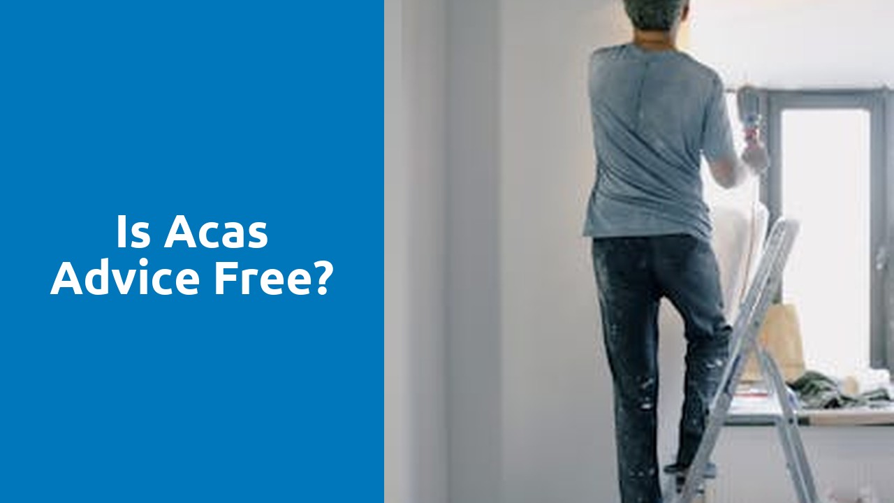 Is Acas advice free?